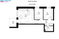 3 room apartment 55 m² Vilnius, Lithuania
