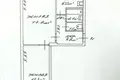 2 room apartment 47 m² Minsk, Belarus