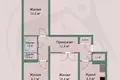 Apartamento 3 habitaciones 64 m² Borisov, Belarús