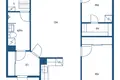 Wohnung 3 zimmer 76 m² Oulu sub region, Finnland