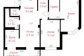 3 room apartment 92 m² Minsk, Belarus