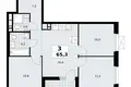 3 room apartment 65 m² poselenie Sosenskoe, Russia