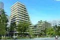 Wohnkomplex Modern residential complex in a new eco-quarter, Nice, Cote d'Azur, France