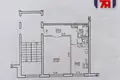 1 room apartment 34 m² Smarhon, Belarus