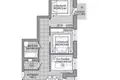 3 room apartment 63 m² Minsk, Belarus