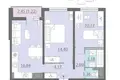 Apartamento 2 habitaciones 54 m² San Petersburgo, Rusia