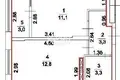 Apartment 33 m² Nizhny Novgorod, Russia