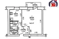 Appartement 1 chambre 33 m² Maladetchna, Bélarus