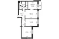 Appartement 3 chambres 86 m² Minsk, Bélarus