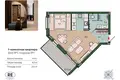 1 room studio apartment 41 m² Kaliningrad, Russia