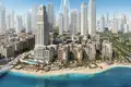 Wohnkomplex High-rise waterfront residence Vida Creek Beach with a hotel and a private beach, Dubai Creek Harbour, Dubai, UAE