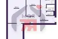 Wohnung 3 zimmer 61 m² Baryssau, Belarus