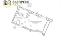 1 room apartment 31 m² Brest, Belarus