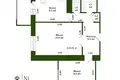 2 room apartment 47 m² Minsk, Belarus