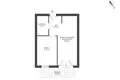 Apartamento 2 habitaciones 37 m² Varsovia, Polonia