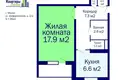 Квартира 1 комната 36 м² Боровлянский сельский Совет, Беларусь