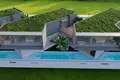 Kompleks mieszkalny New complex of villas and townhouses with swimming pools, a shopping mall and restaurants, Ubud, Bali, Indonesia