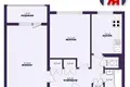 Apartamento 2 habitaciones 46 m² Saligorsk, Belarús