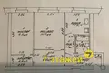 Wohnung 2 zimmer 44 m² Akolica, Belarus