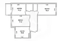 Wohnung 3 zimmer 77 m² Muchaviecki sielski Saviet, Belarus