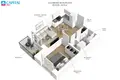 2 room apartment 40 m² Vilnius, Lithuania
