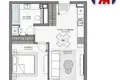 Mieszkanie 2 pokoi 41 m² Mińsk, Białoruś