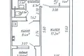 Mieszkanie 1 pokój 38 m² Mińsk, Białoruś