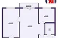2 room apartment 44 m² Salihorsk, Belarus