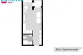1 room apartment 31 m² Vilnius, Lithuania