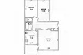 3 room apartment 59 m² Brest, Belarus