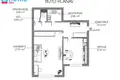 Квартира 1 комната 40 м² Вильнюс, Литва
