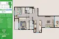 Appartement 3 chambres 96 m² Mezitli, Turquie