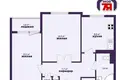 Appartement 2 chambres 51 m² Minsk, Bélarus