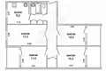 4 room apartment 82 m² Brest, Belarus