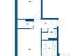 2 room apartment 52 m² in Raahe, Finland