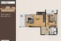 Квартира 2 комнаты 58 м² Мезитли, Турция