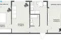 3 room apartment 61 m² Klaipėda, Lithuania