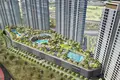 Complejo residencial New Solis Residence with swimming pools and a gym, Motor City, Dubai, UAE