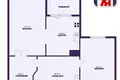 Mieszkanie 2 pokoi 58 m² Mińsk, Białoruś