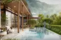 Complexe résidentiel New complex of villas with swimming pools and green areas close to bang Tao Beach, Phuket, Thailand