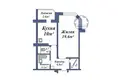Appartement 1 chambre 47 m² Baranavitchy, Bélarus
