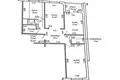 Квартира 3 комнаты 76 м² Хатежино, Беларусь