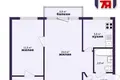 Apartamento 2 habitaciones 44 m² Saligorsk, Belarús
