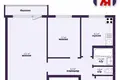 Квартира 2 комнаты 41 м² Минск, Беларусь