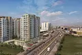 Жилой комплекс Новая резиденция с бассейном, зонами отдыха и живописными видами, Стамбул, Турция