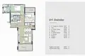 Mieszkanie 2 pokoi 58 m² Mezitli, Turcja
