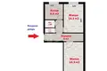 Apartamento 2 habitaciones 47 m² Pleshchanitsy, Bielorrusia