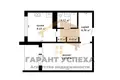 Apartamento 1 habitación 40 m² Muhavecki selski Savet, Belarús