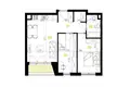 Commercial property 3 rooms 56 m² in Krakow, Poland