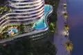 Residential complex Canal Crown — residential complex by DAMAC with swimming pools, aqua fitness equipment and observation deck in Business Bay, Dubai